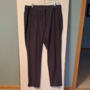 Womens Dark Gray Golf Pants